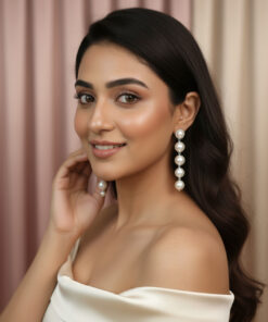 Graduated Pearl Drop Earrings